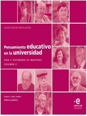 cover image of Pensamiento educativo en la universidad